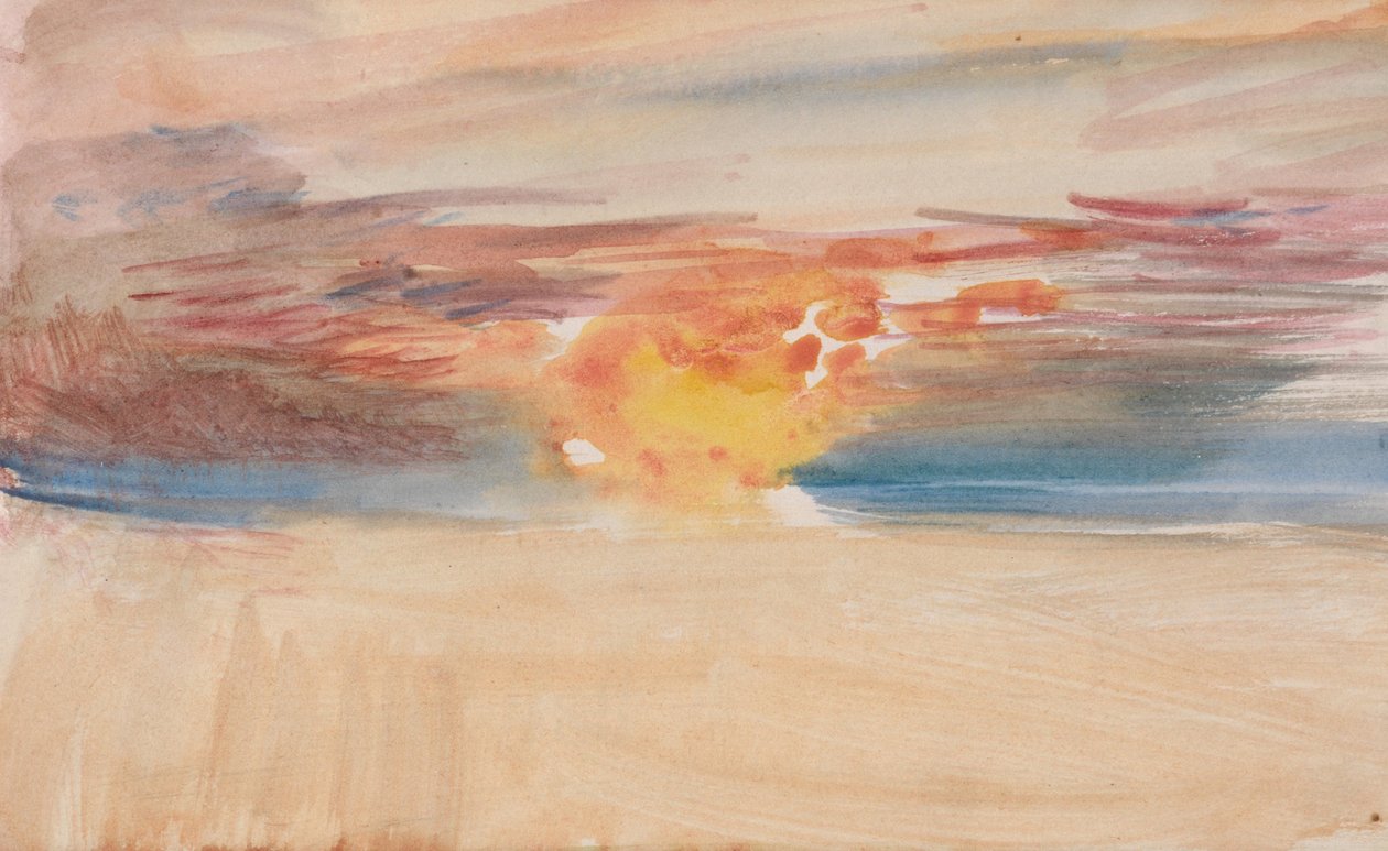 Het Kanaalschetsboek door Joseph Mallord William Turner
