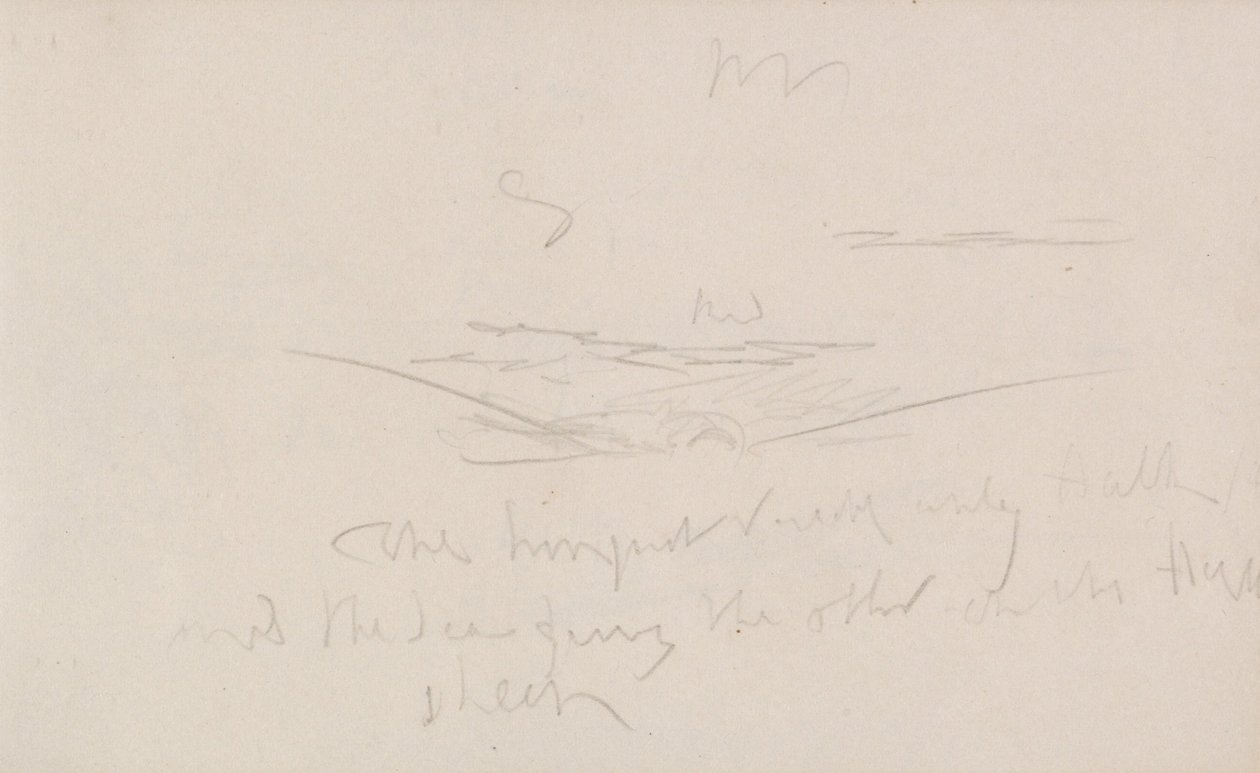 Het Kanaalschetsboek door Joseph Mallord William Turner