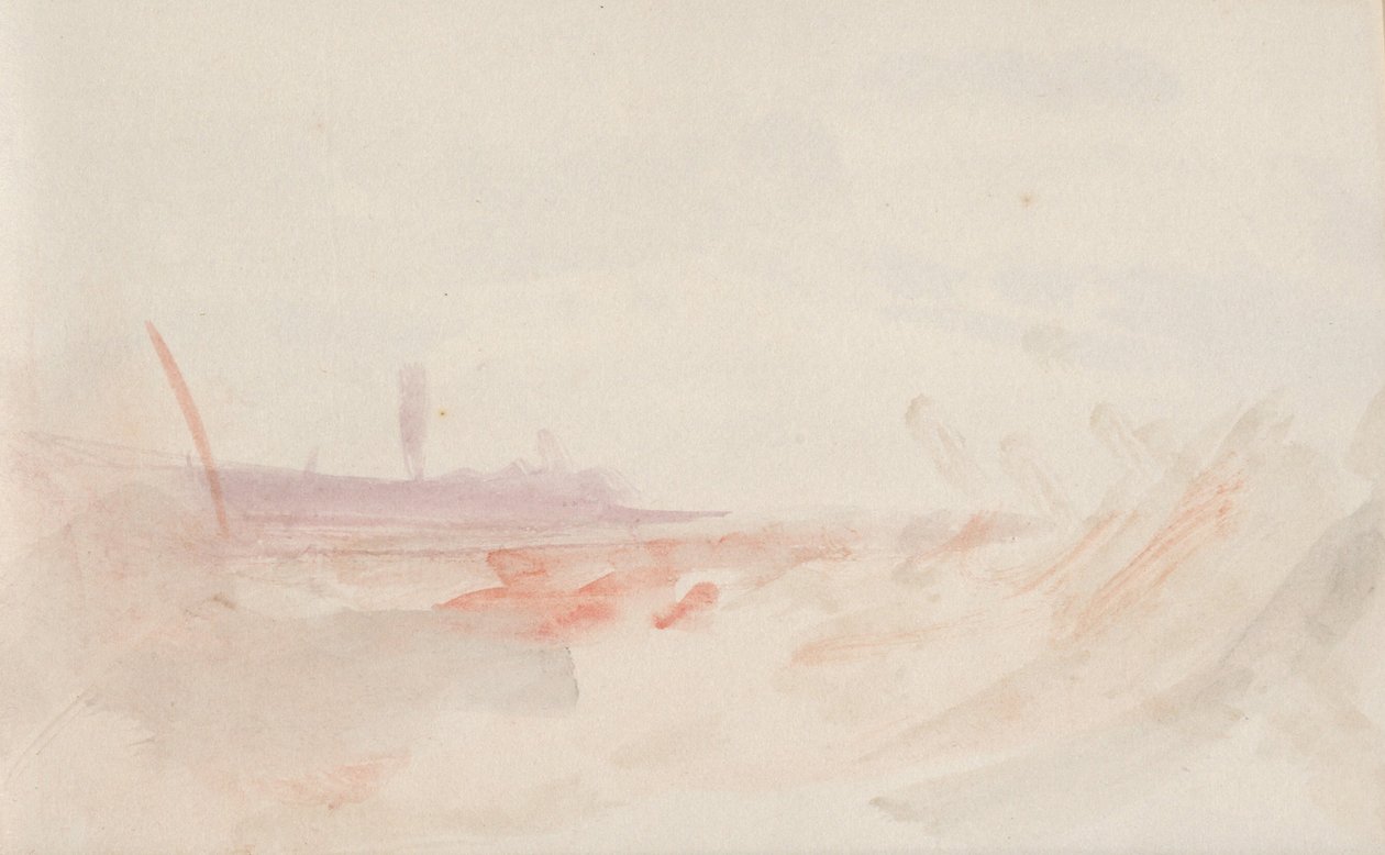 Het Kanaalschetsboek door Joseph Mallord William Turner