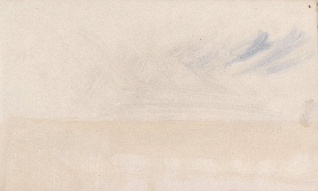Het kanaalschetsboek door Joseph Mallord William Turner