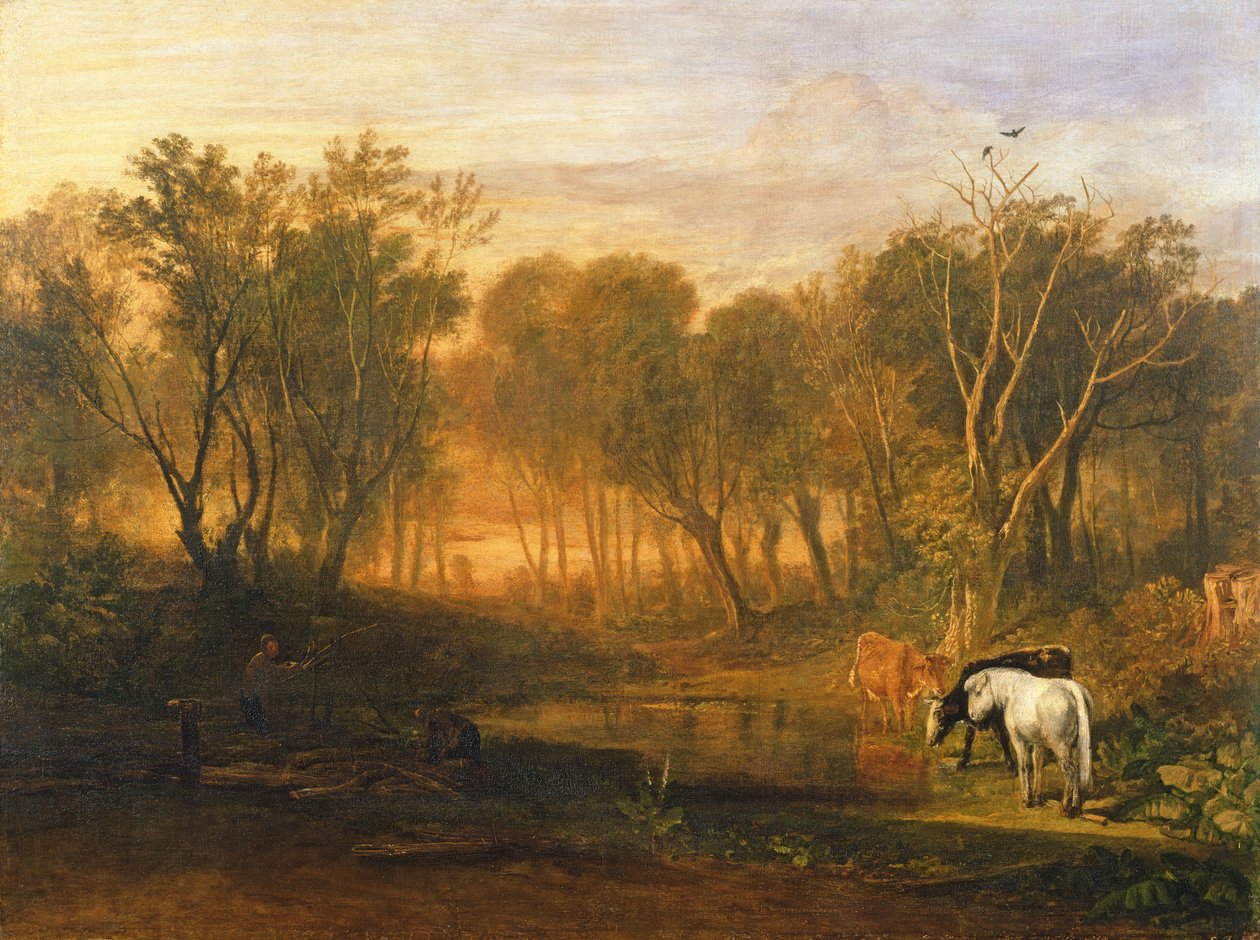 Het Bos van Bere, c.1808 door Joseph Mallord William Turner