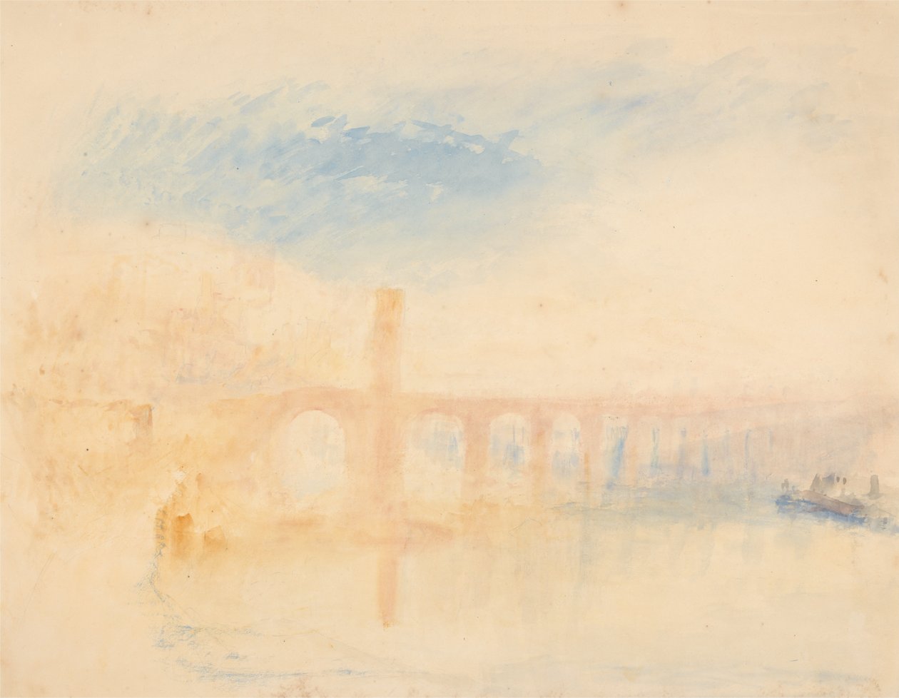 De Moezelbrug, Koblenz door Joseph Mallord William Turner
