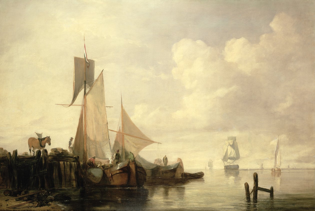 Kustscène door Joseph Stannard