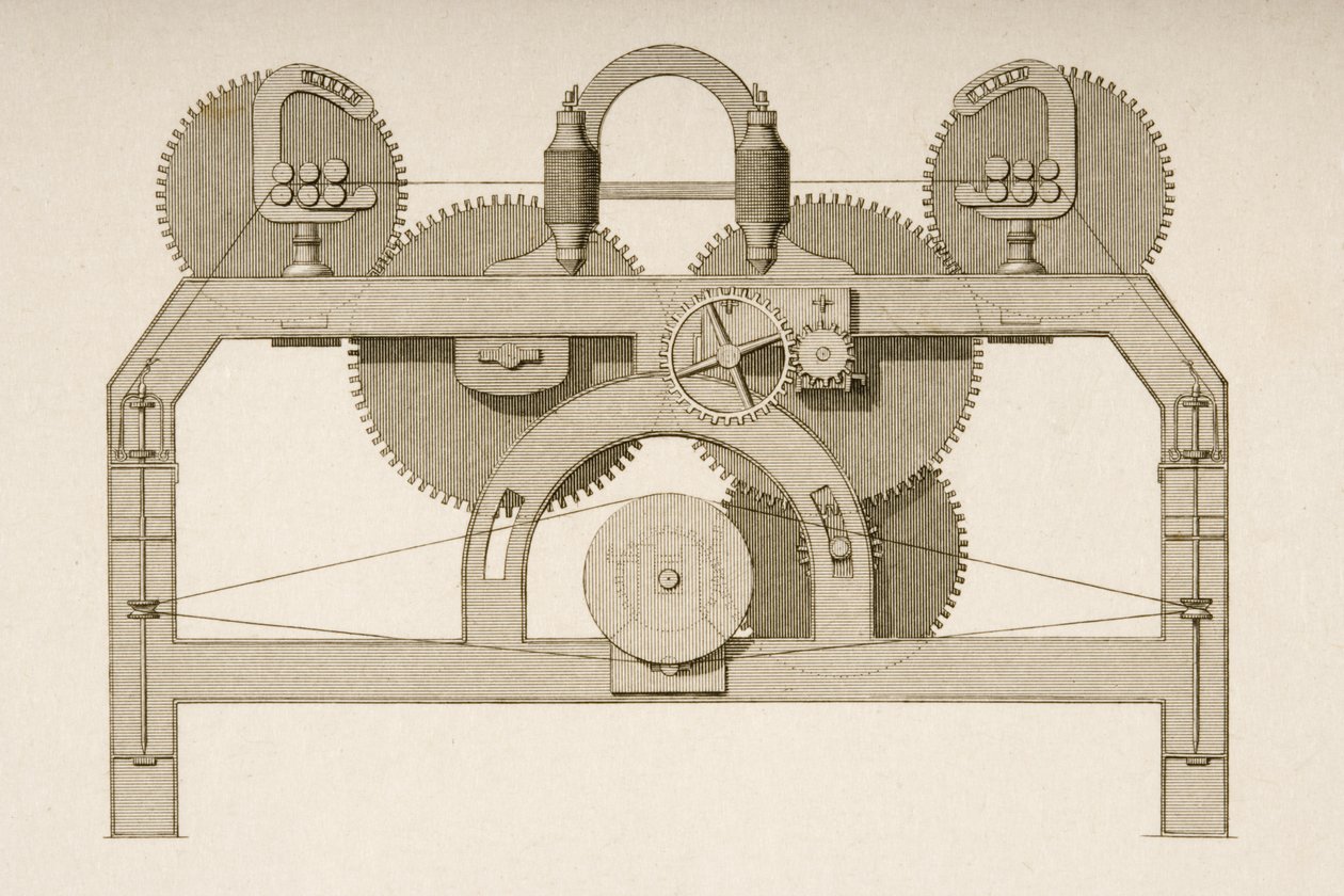 Eindaanzicht van een Throstle, ca. 1830 door Joseph Wilson Lowry