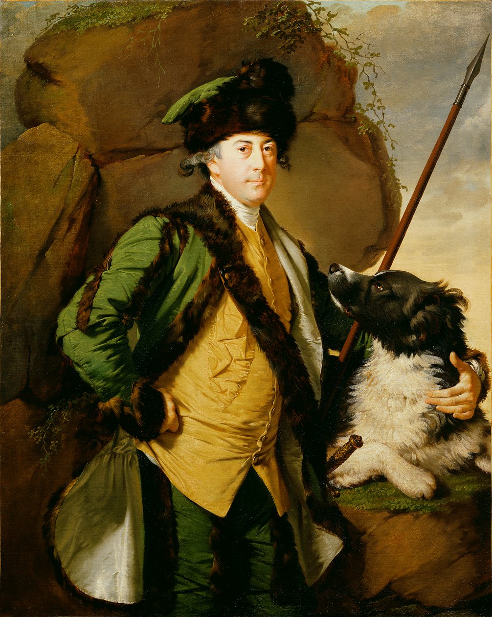 Portret van John Whetham van Kirklington door Joseph Wright of Derby