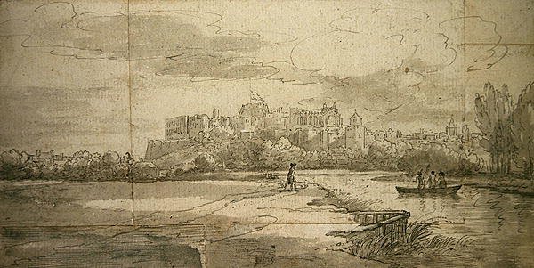 Windsor Castle door Joseph (attr. to) Farington