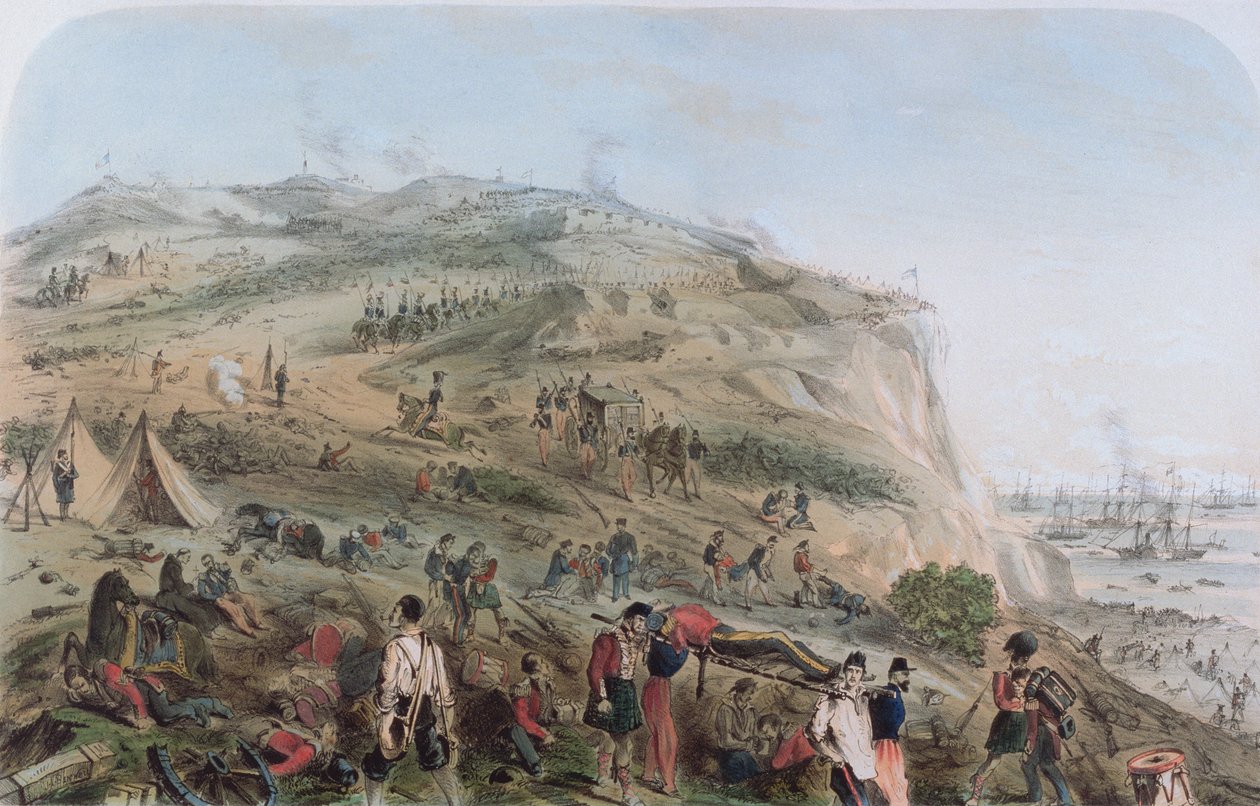 De Hoogten van Alma - De dag na de slag door Joseph Austin Benwell