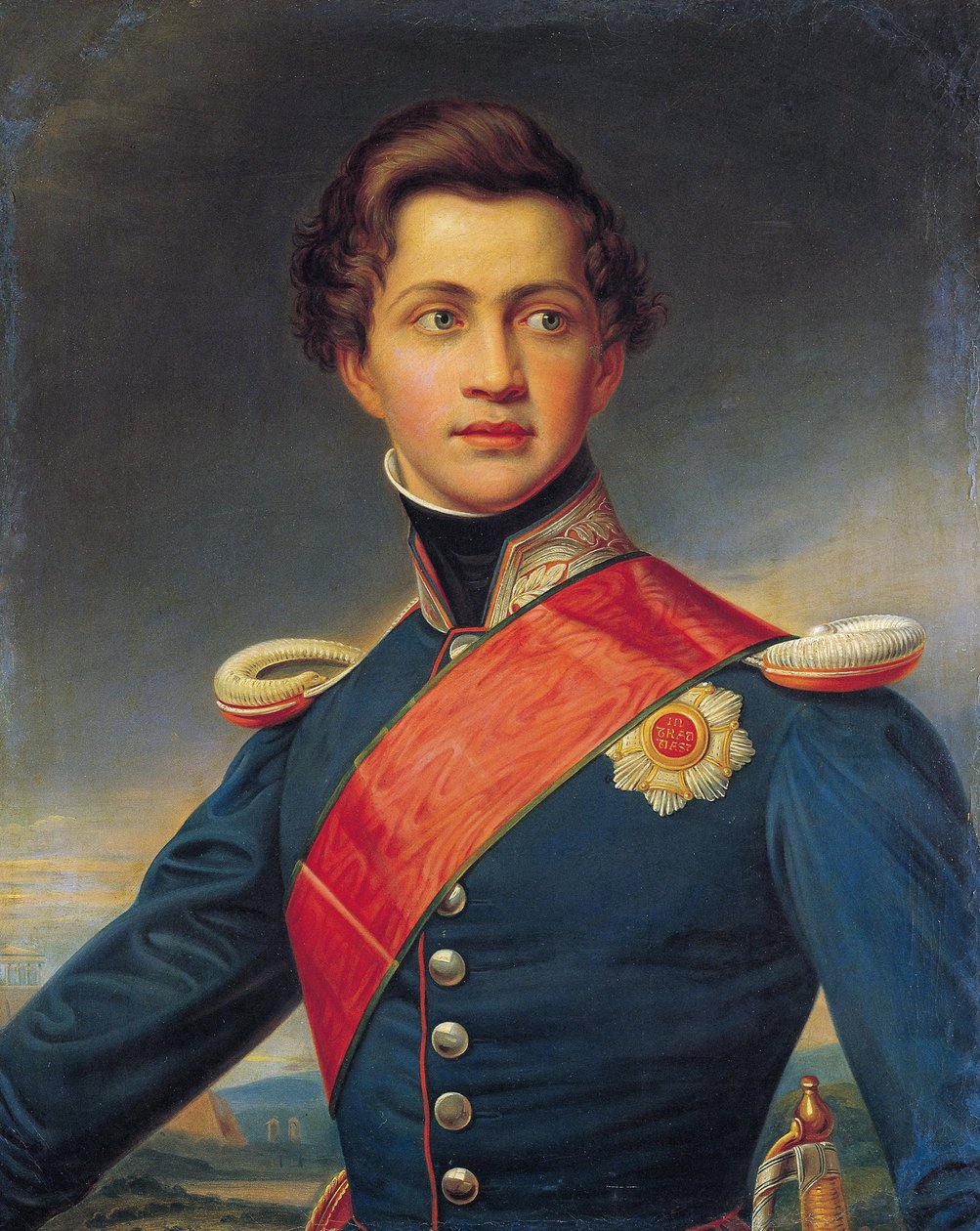 Portret van Otto, koning van Griekenland door Joseph Carl Stieler