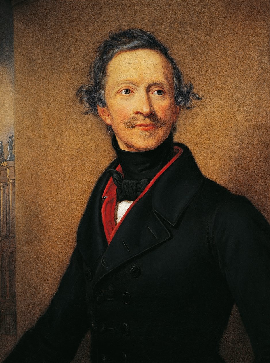 Portret van Ludwig I van Beieren door Joseph Carl Stieler