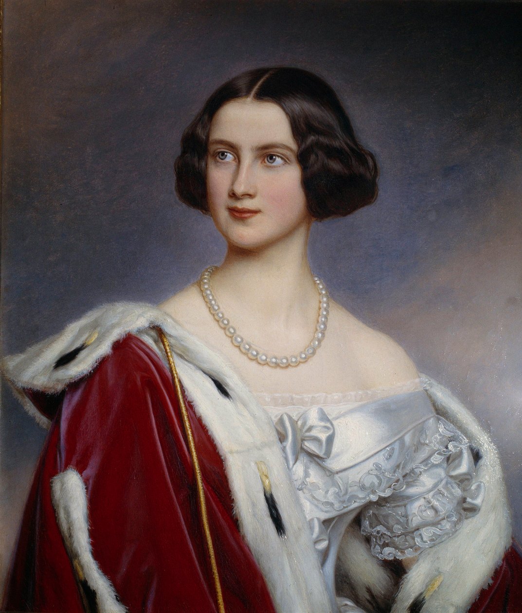 Portret van prinses Mary van Pruisen (1825-1889) door Joseph Carl Stieler