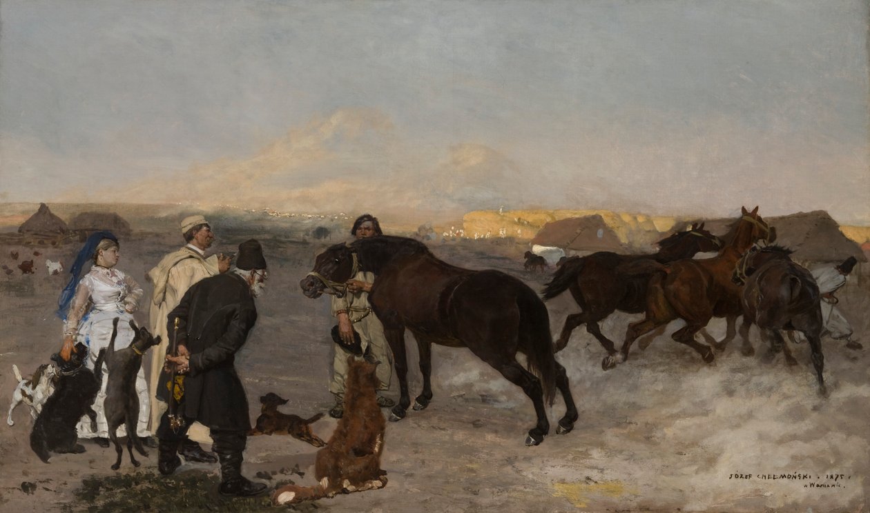 Op de boerderij door Joseph Chelmonski