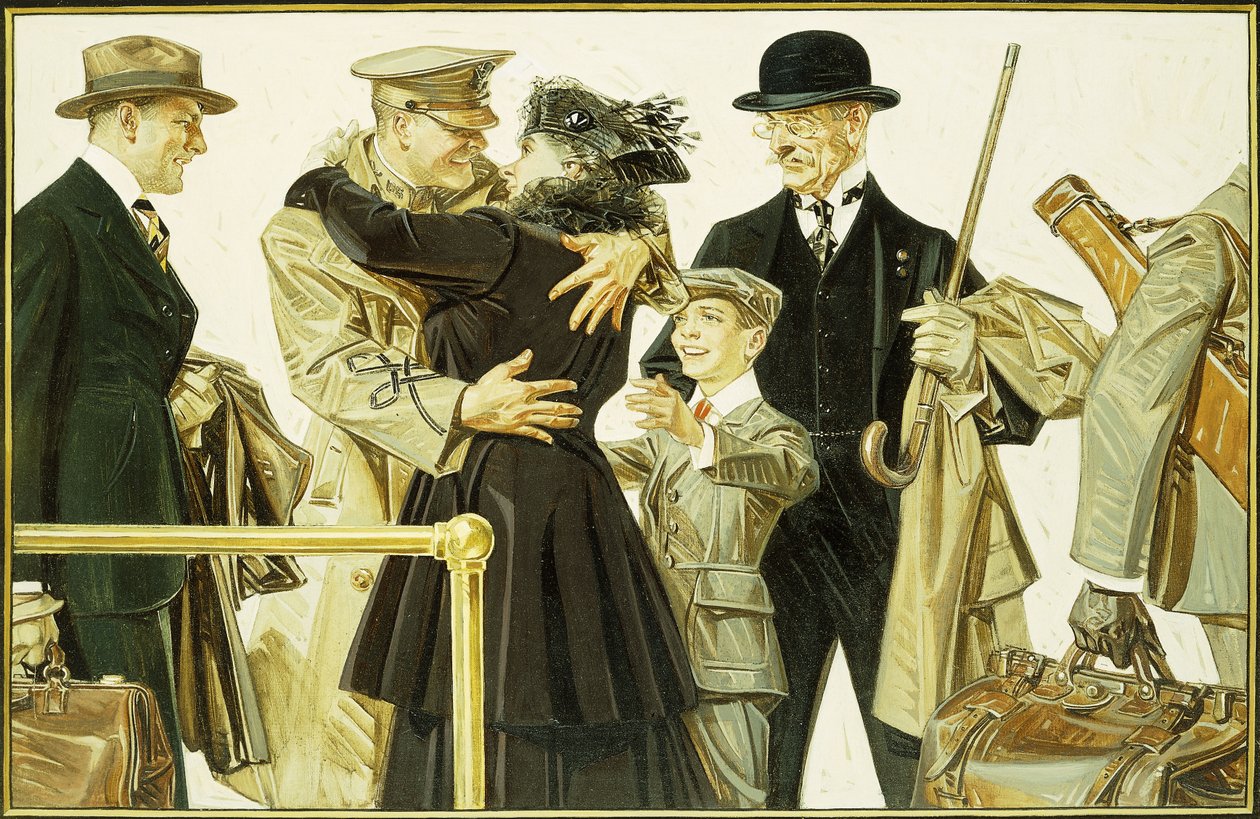 De Thuiskomst door Joseph Christian Leyendecker
