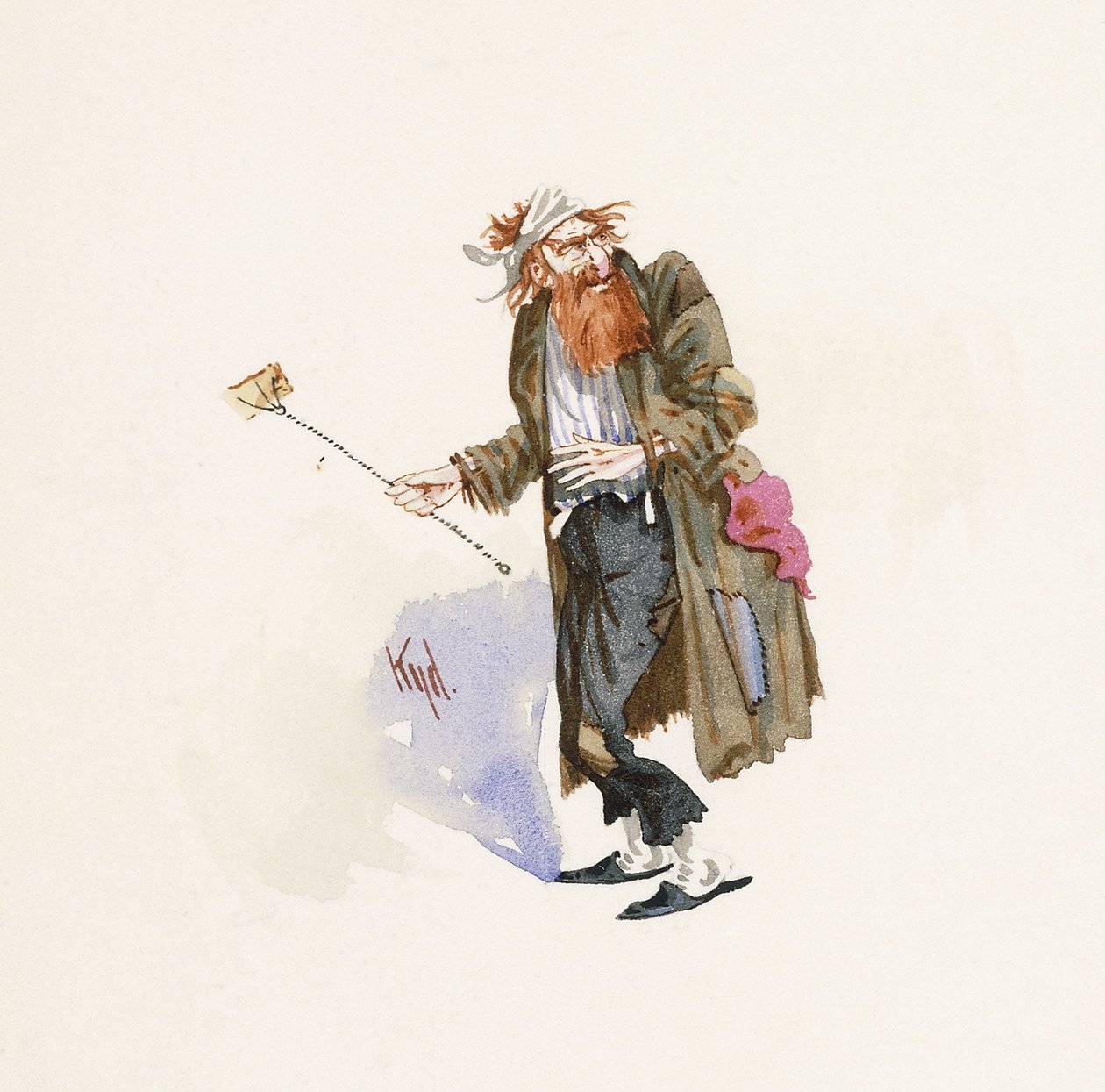 Fagin door Joseph Clayton  Clarke