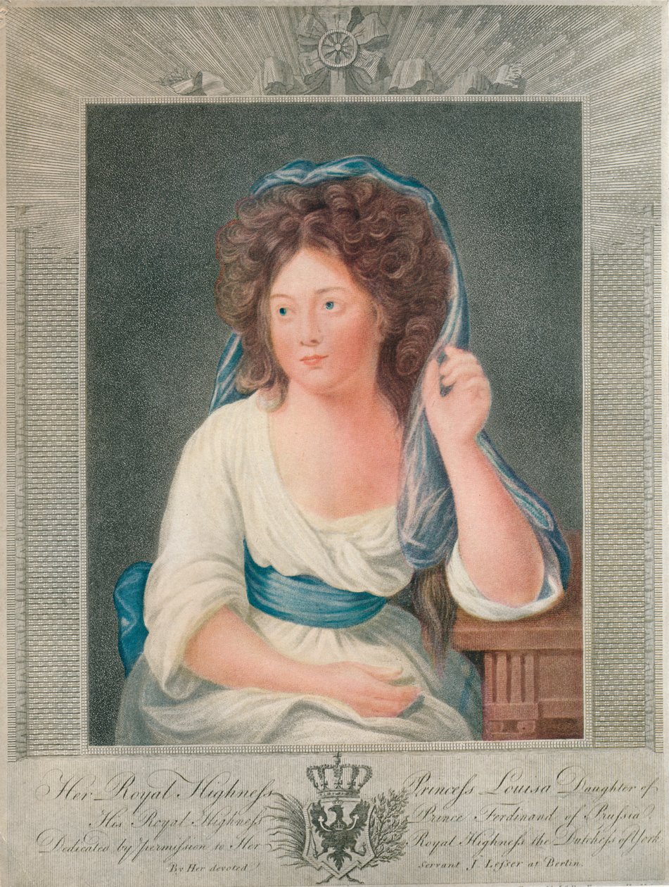 Hare Koninklijke Hoogheid Prinses Louisa, Dochter van Zijne Koninklijke Hoogheid Prins Ferdinand van Pruisen, 19 door Joseph Collyer