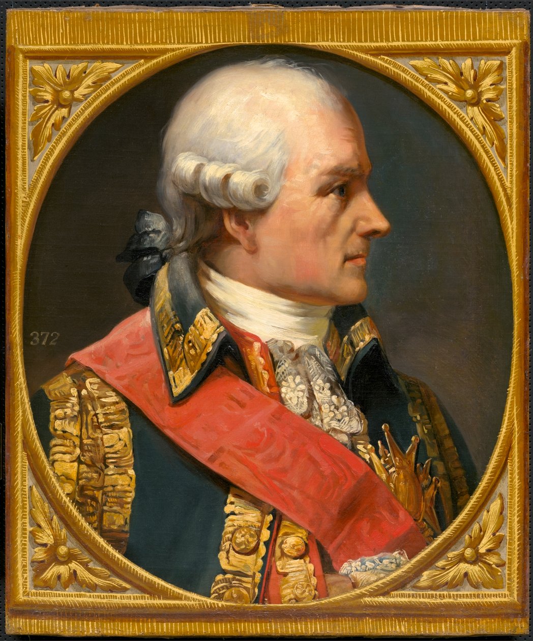 Jean Baptiste Donatien de Vimeur Rochambeau door Joseph Desire Court