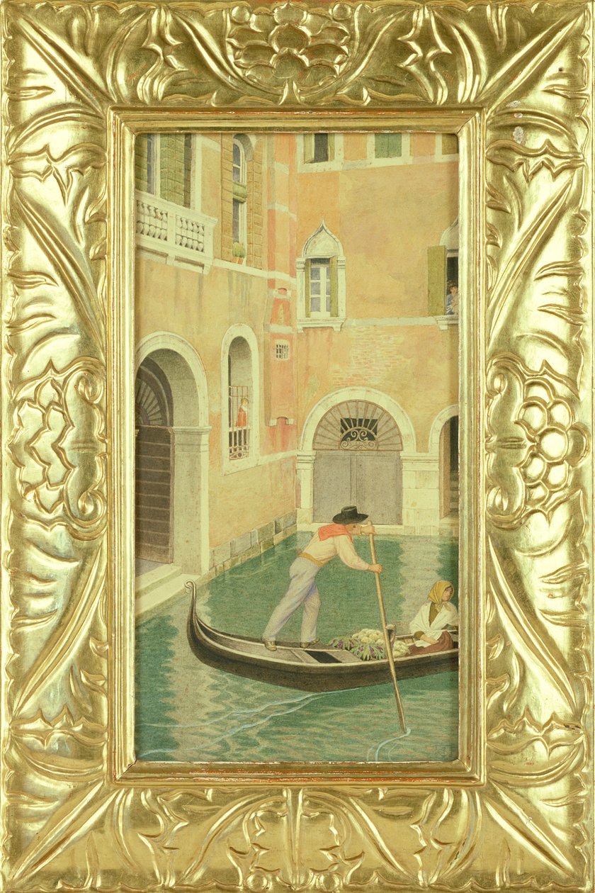 Rio della Guerra, Venetië door Joseph Edward Southall
