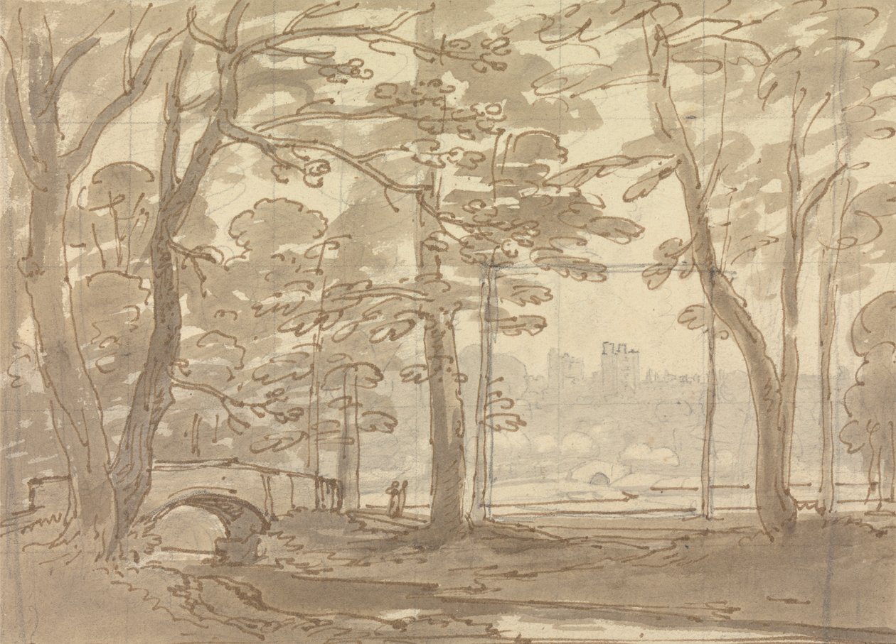 Windsor Kasteel door Joseph Farington