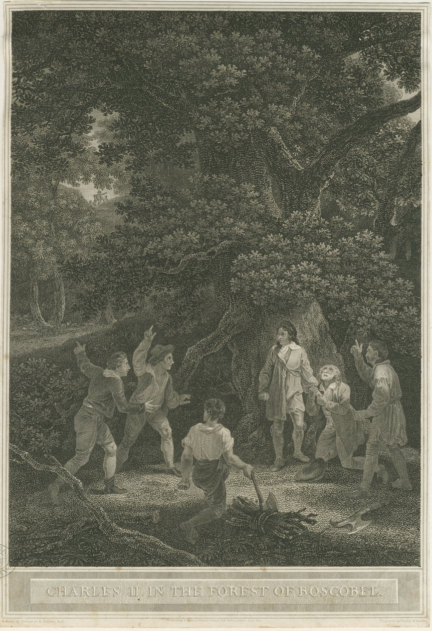 Boscobel - De Koninklijke Eik door Joseph Farrington