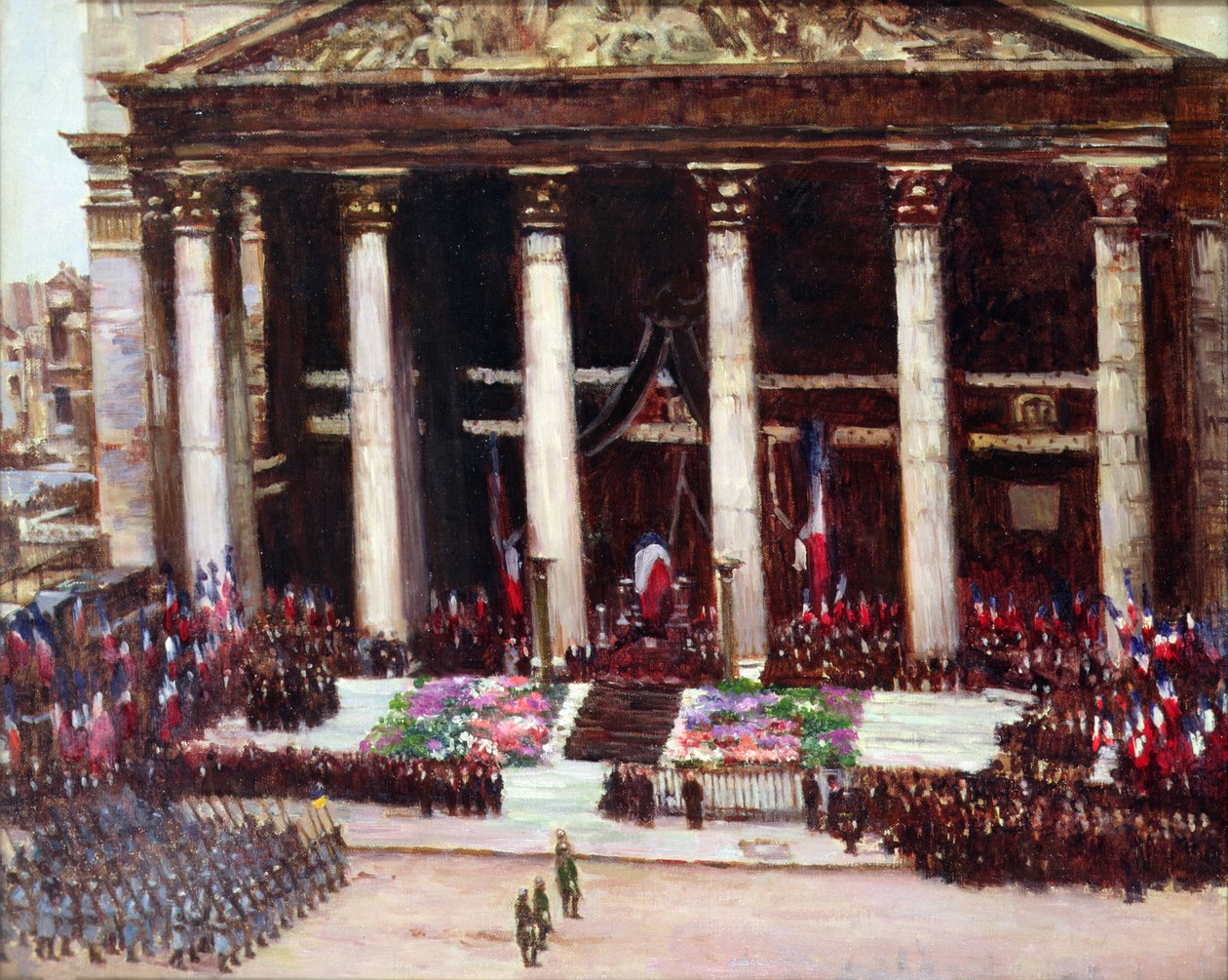 Staatsbegrafenis van Paul Doumer (1857-1932) 12 mei 1932 door Joseph Felix Bouchor