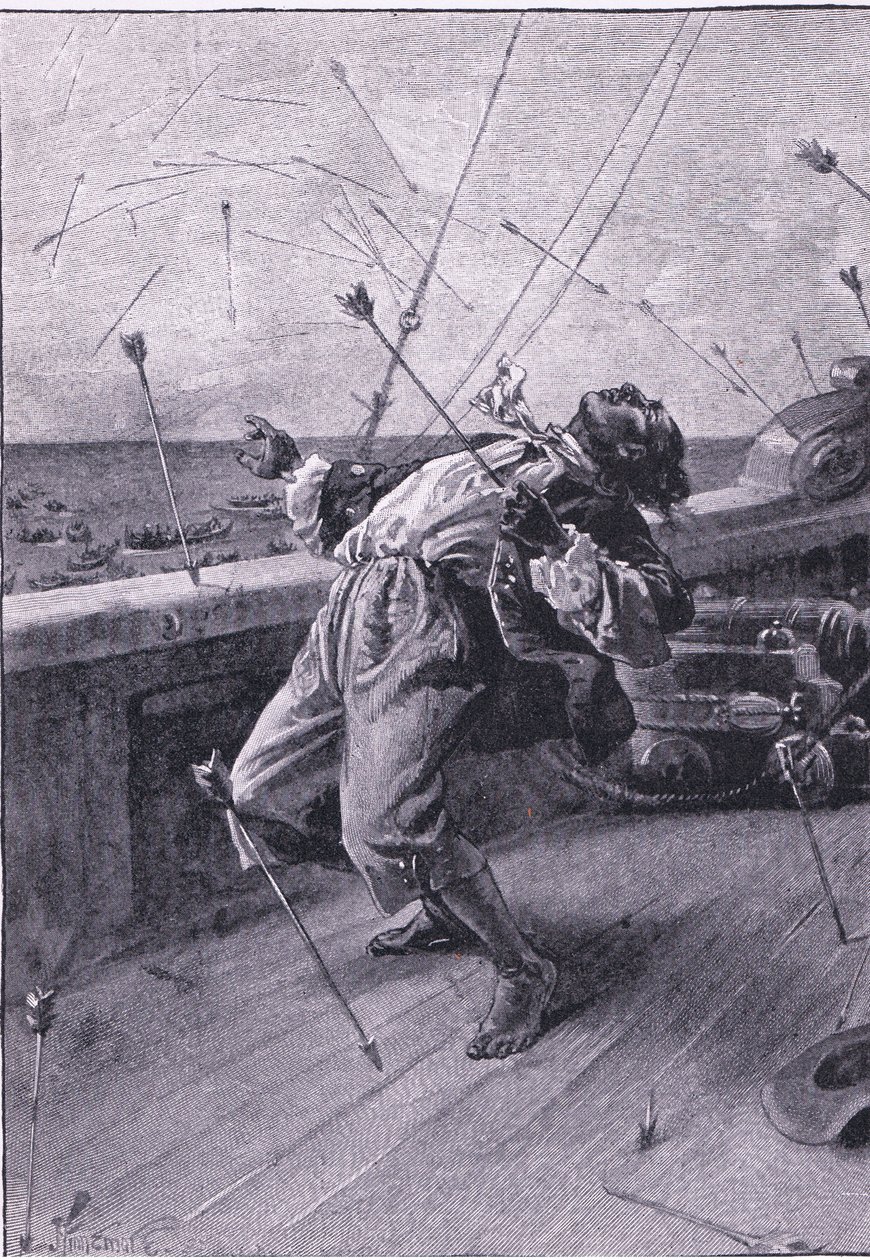Ze schoten hun pijlen af en doodden arme Vrijdag door Joseph Finnemore