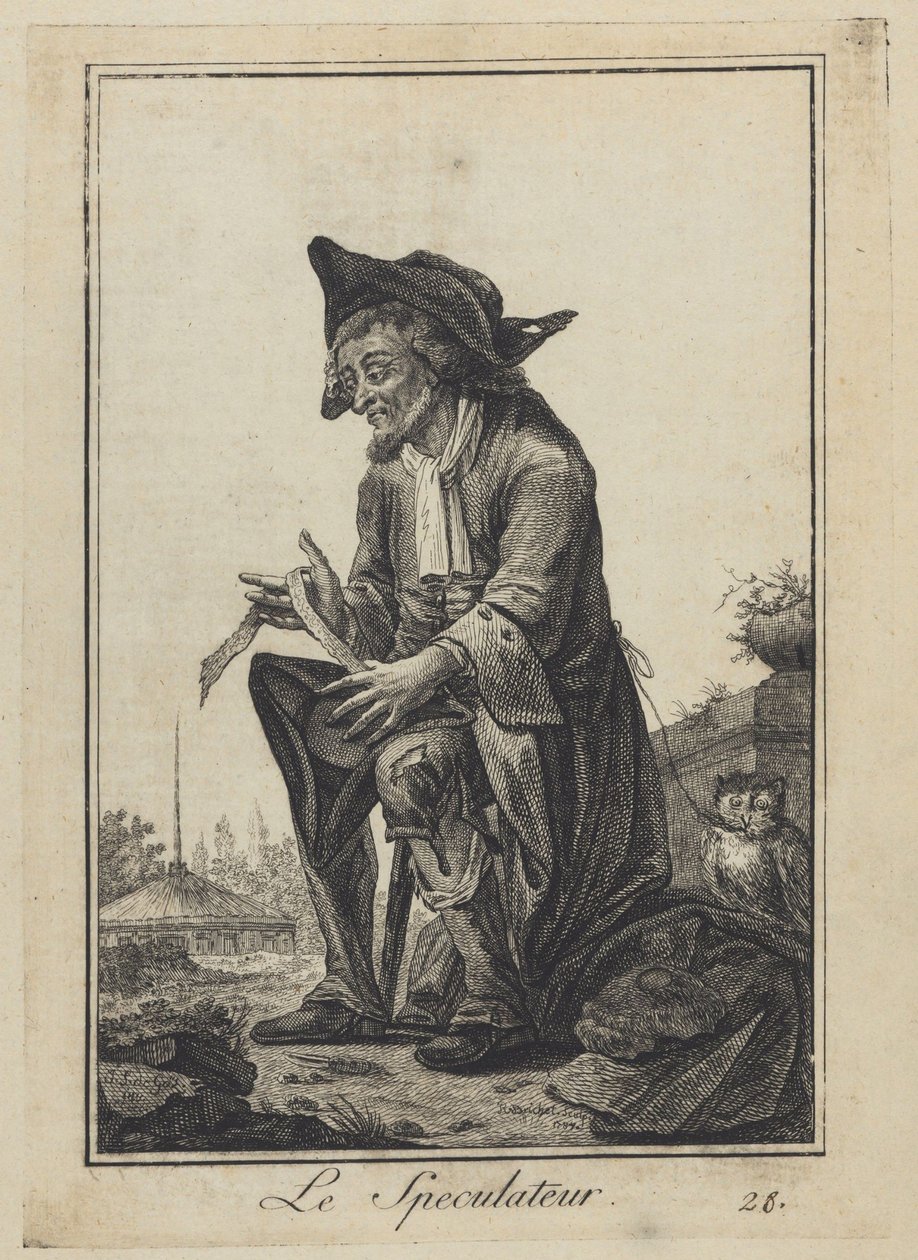 Le Speculateur, 1784 door Joseph Franz Goez von