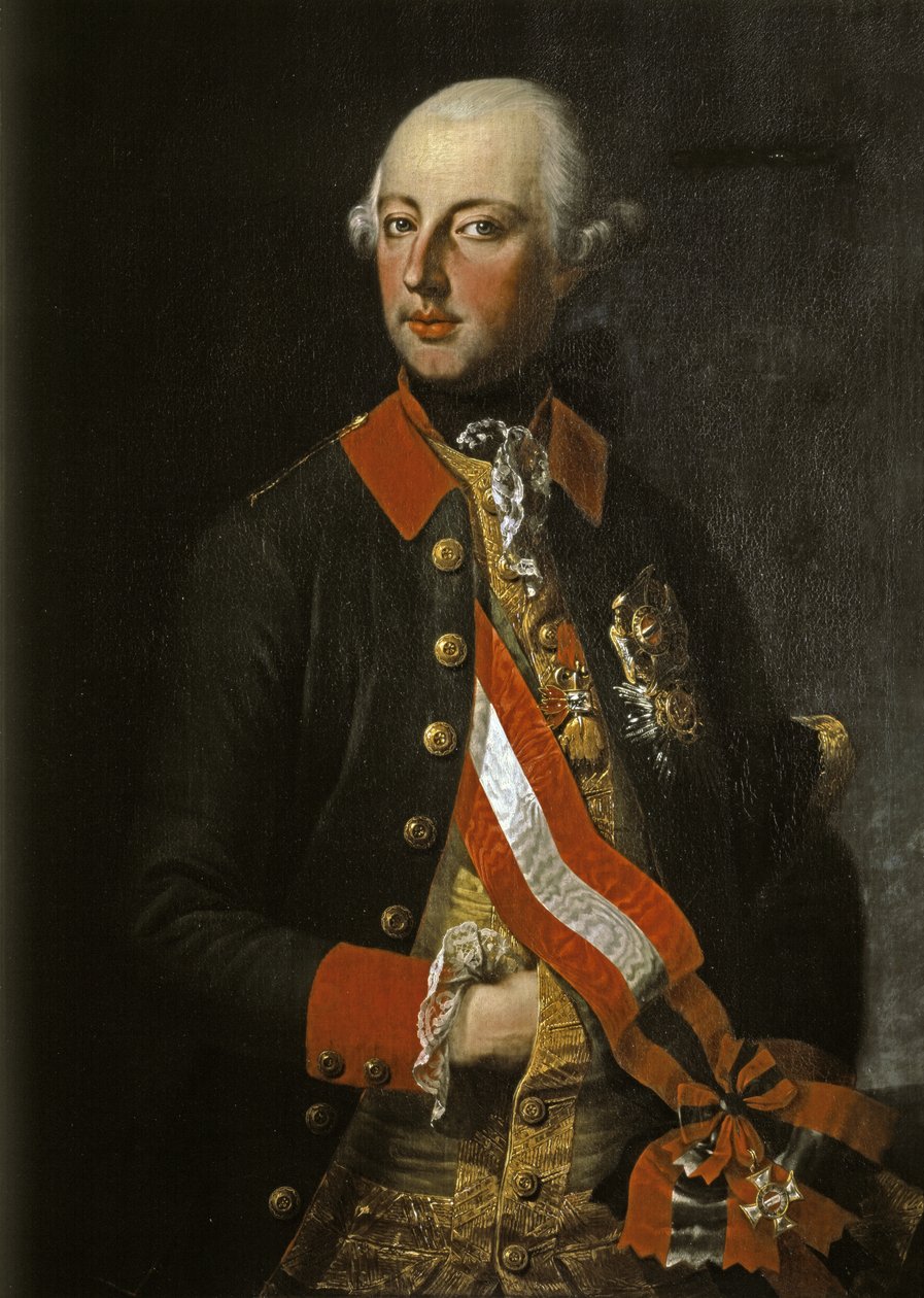 Jozef II: Keizer van Oostenrijk, zoon van Maria Theresia door Joseph Hickel