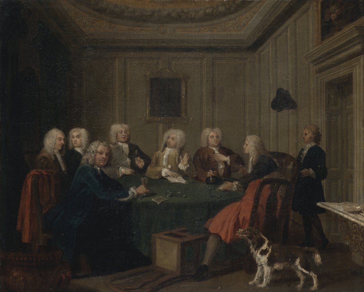 Een club van heren door Joseph Highmore