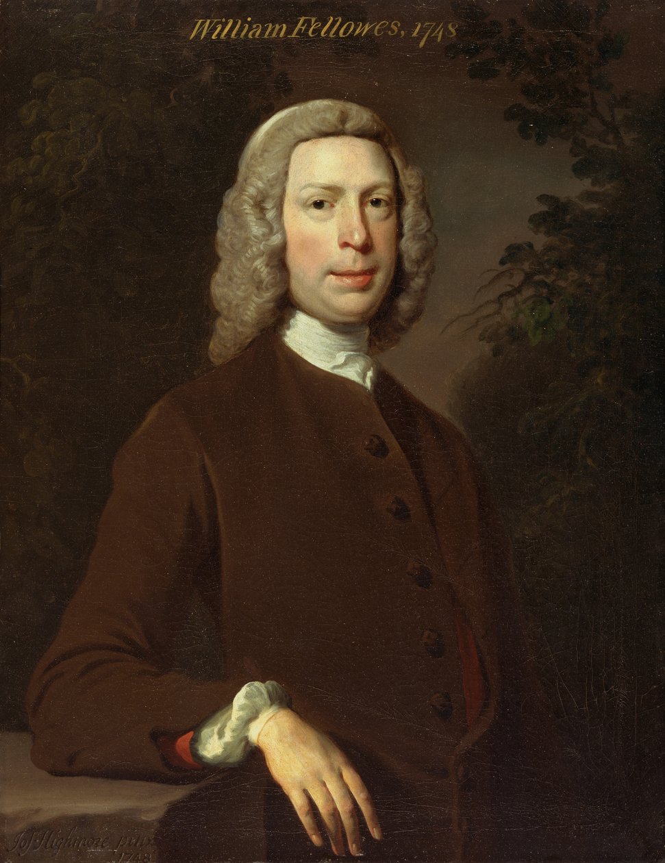William Fellowes door Joseph Highmore