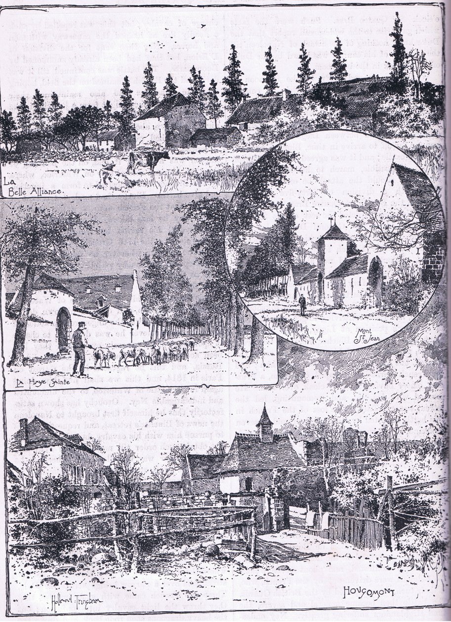 Waterloo uitzichten door Joseph Holland Tringham