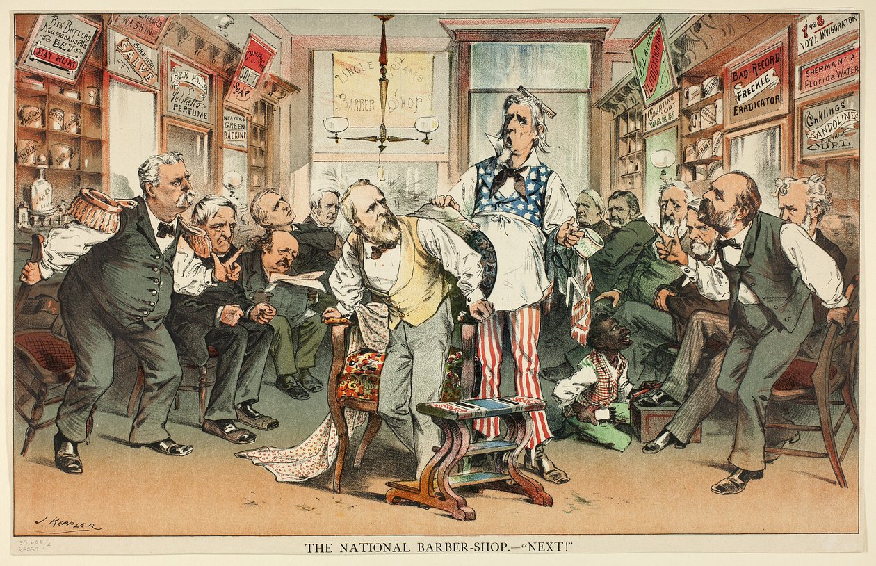 De Nationale Kapperszaak - Volgende door Joseph Keppler
