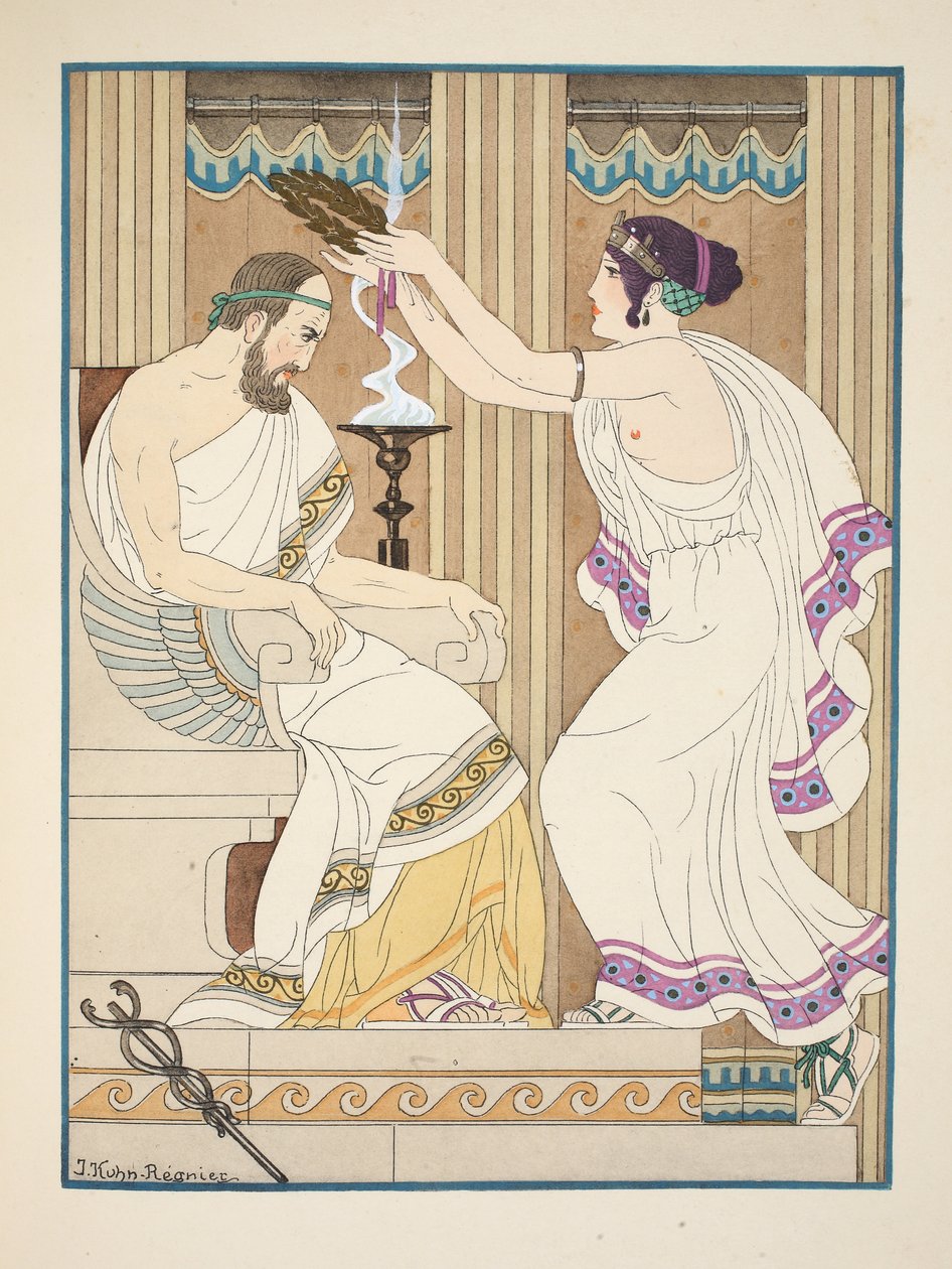 Een gouden kroon, illustratie uit 