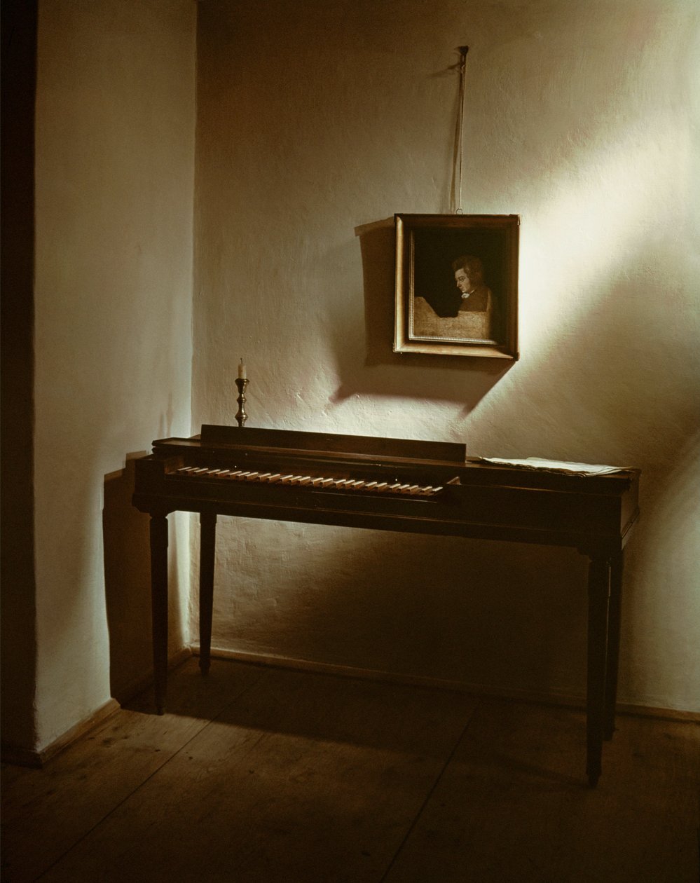 W. A. Mozarts klavichord en een onvoltooid portret ... door Joseph Lange