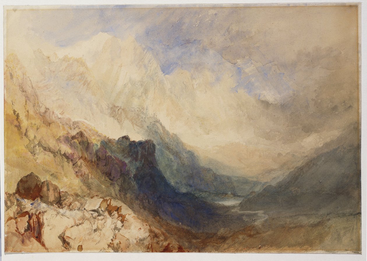 Een scène in de Val d