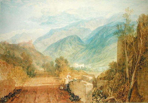Bonneville, ca. 1803 door Joseph Mallord William Turner