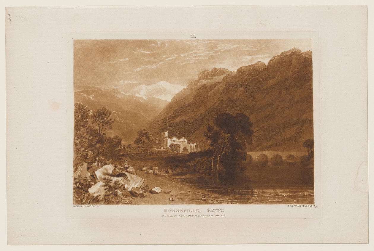 Bonneville door Joseph Mallord William Turner