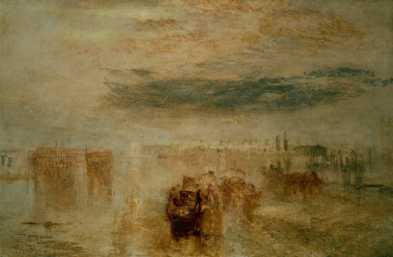 Avond, Naar het Bal door Joseph Mallord William Turner