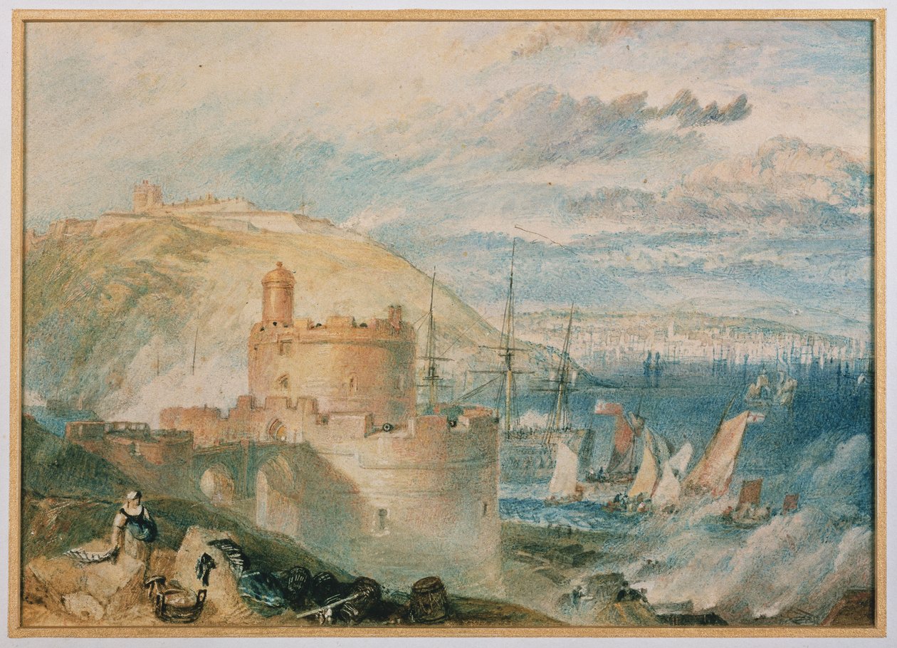 Haven van Falmouth door Joseph Mallord William Turner