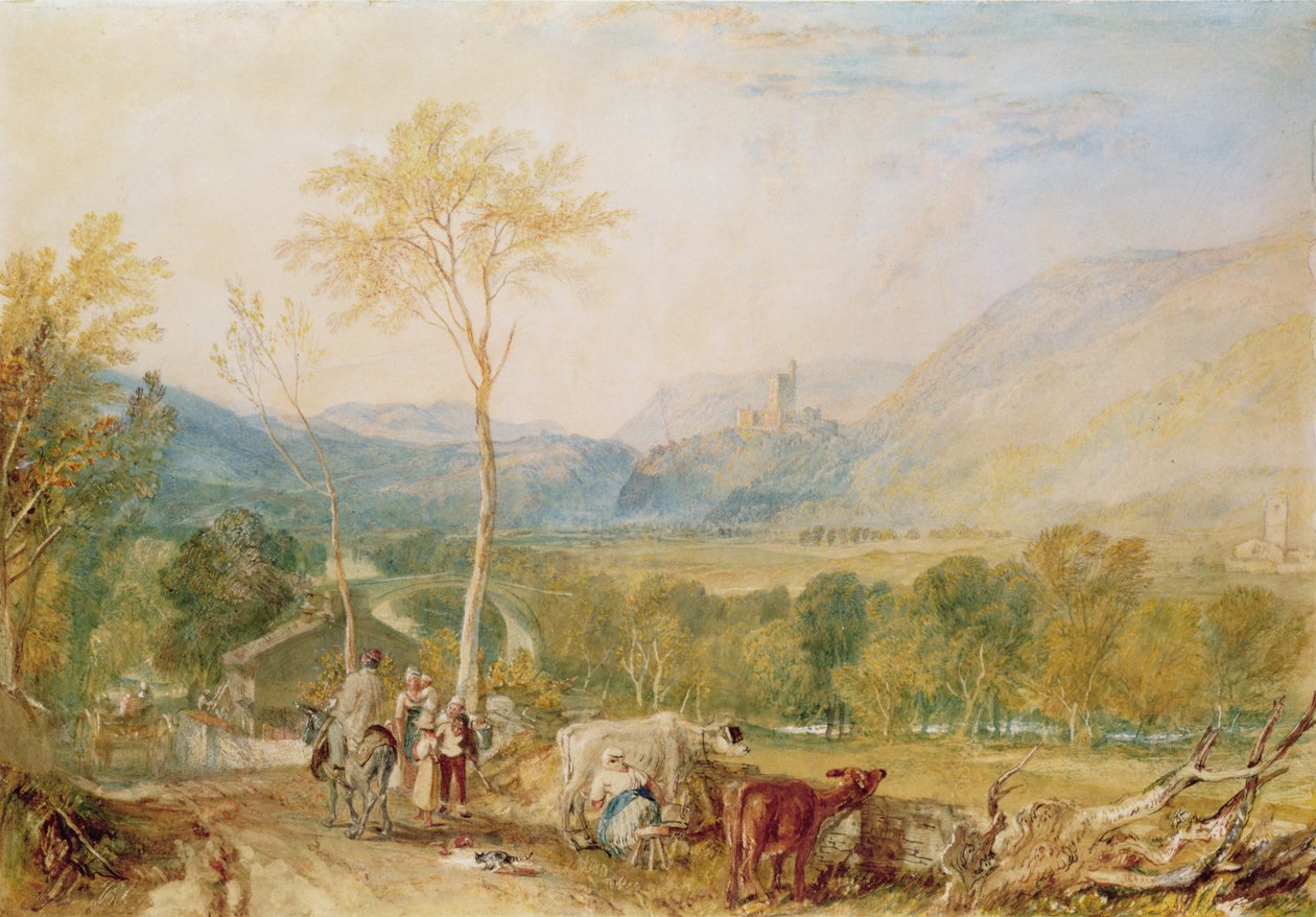 Hornby Kasteel door Joseph Mallord William Turner