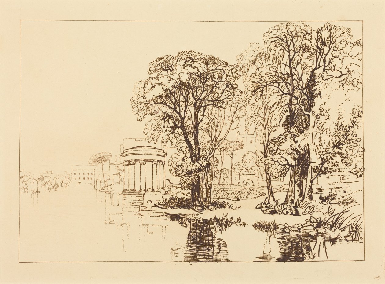 Isleworth door Joseph Mallord William Turner