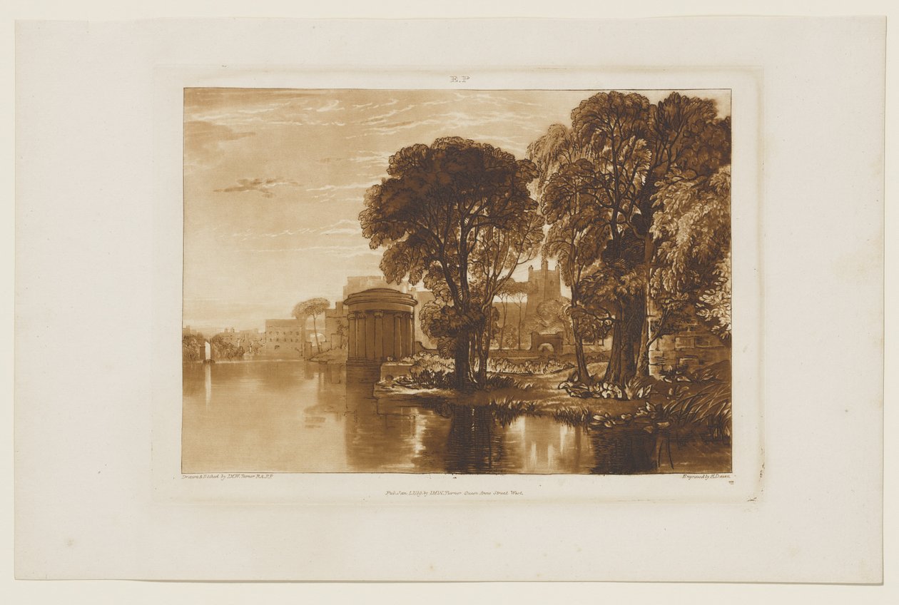 Isleworth door Joseph Mallord William Turner