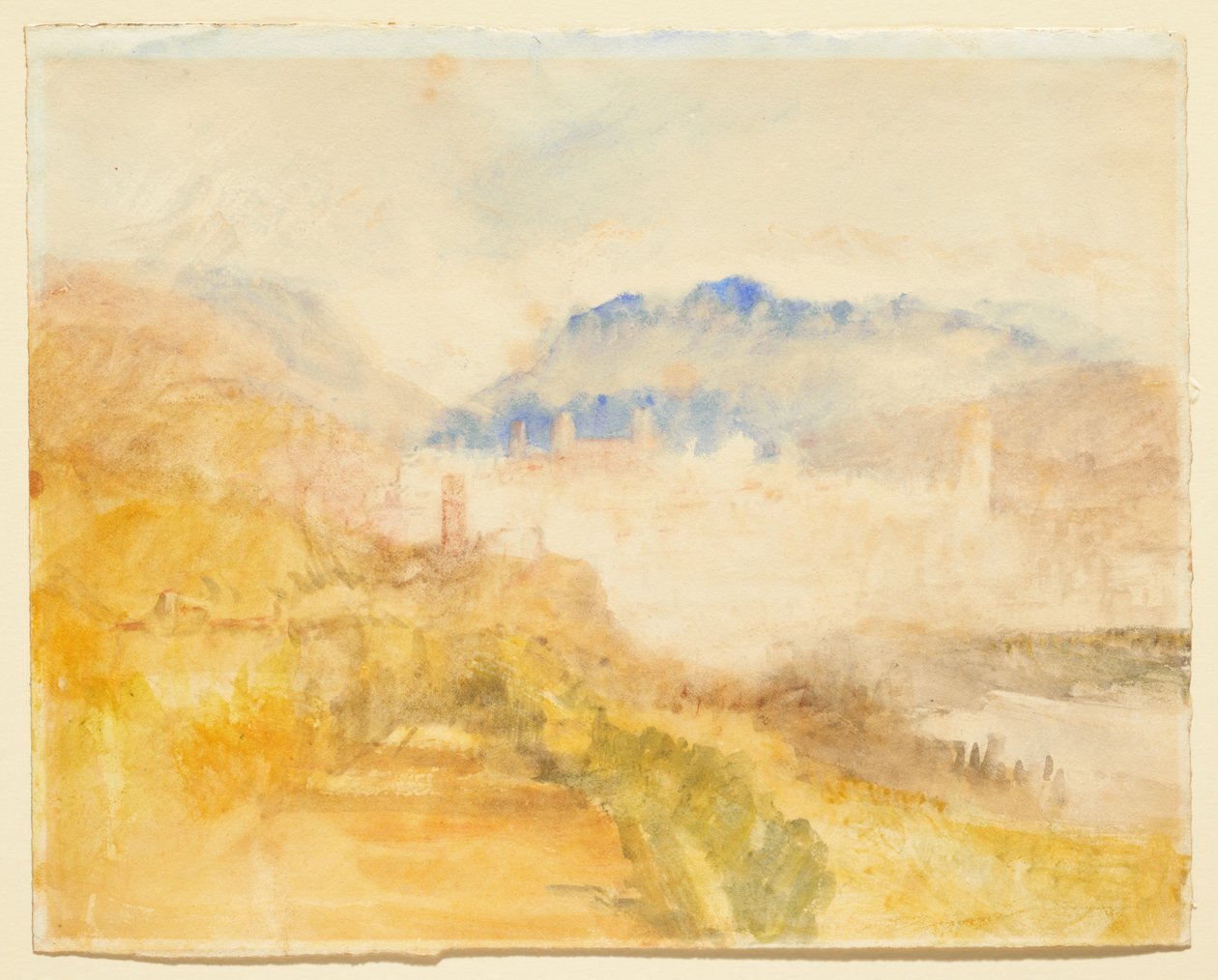Ivrea door Joseph Mallord William Turner