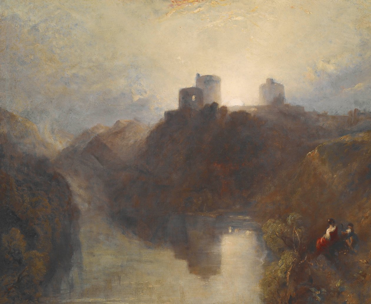 Kilgarren Kasteel door Joseph Mallord William Turner