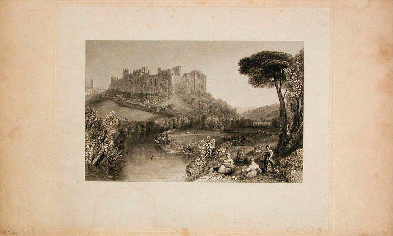 Ludlow Castle, Shropshire door Joseph Mallord William Turner