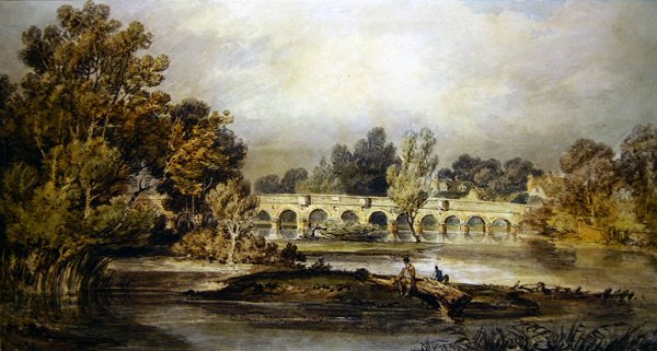 Maidenhead Bridge door Joseph Mallord William Turner