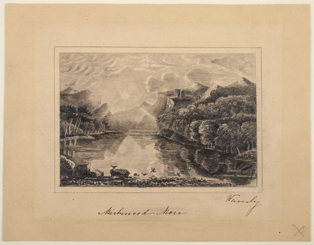 Meer van Mirkwood door Joseph Mallord William Turner