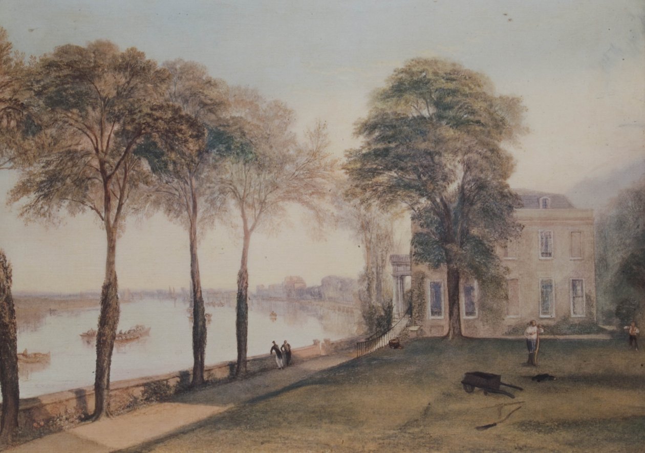 Mortlake Terrace: Vroege zomerochtend door Joseph Mallord William Turner