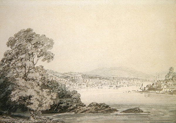 Rivierscène door Joseph Mallord William Turner