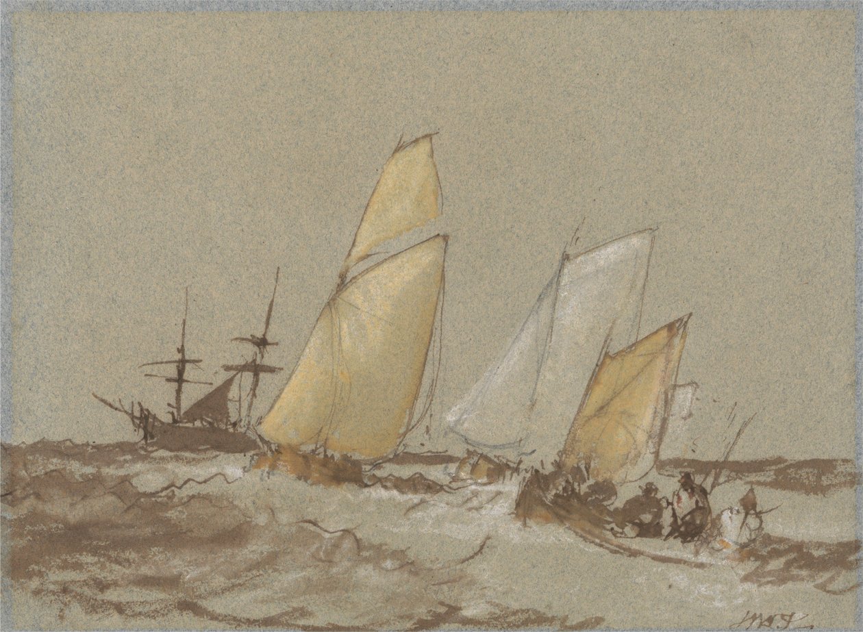 Verzending door Joseph Mallord William Turner