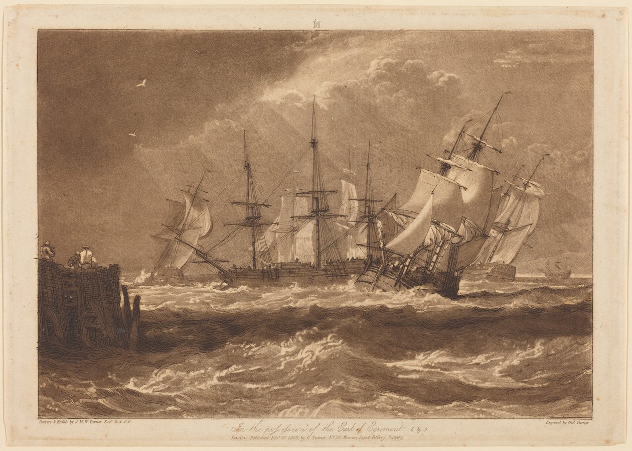 Wordt in een handomdraai verzonden door Joseph Mallord William Turner