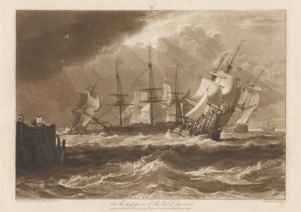 Wordt in een handomdraai verzonden door Joseph Mallord William Turner